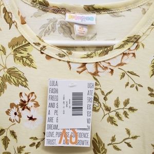 XS Lularoe Floral Jessie